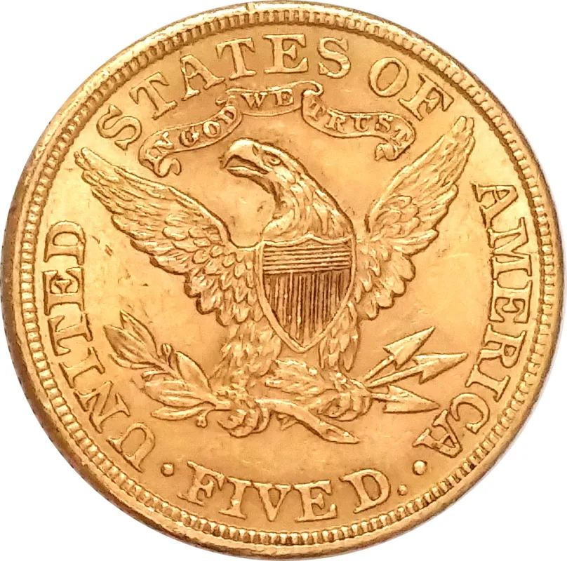 gold 5 dollar united states